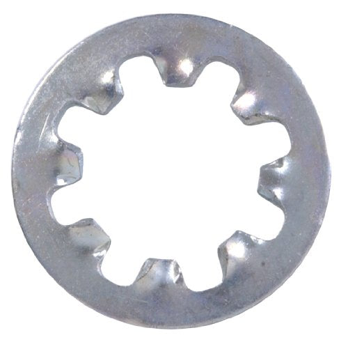 Hillman zinc-plated 7/16-inch internal tooth lock washer, 100-pack, model 310143