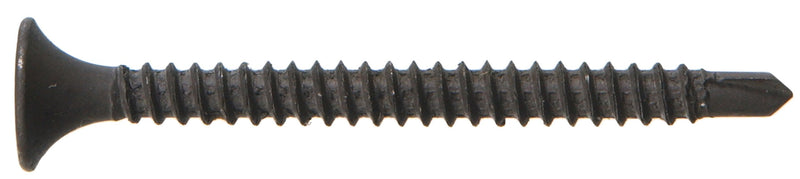 [Australia - AusPower] - 47110 6 x 1-Inch Self Drilling Drywall Screw Number 2 Self Drilling Point, Black 
