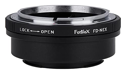 Fotodiox Lens Mount Adapter Compatible with Canon FD and FL Lenses on Sony E-Mount Cameras Canon FD/FL Standard