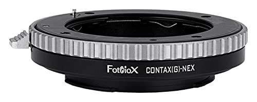 Fotodiox Lens Mount Adapter Compatible with Contax G Lenses to Sony E-Mount Cameras, (CntxG-SnyE) Standard