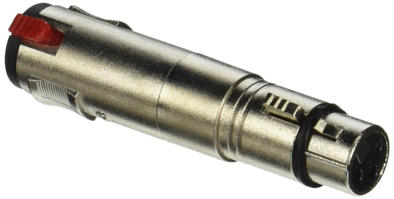 [Australia - AusPower] - Seismic Audio - NEW Locking XLR Female to Stereo/TRS 1/4" Female Cable Adapter - Microphone/Speaker Cable Converter/Connector Single 