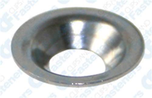 [Australia - AusPower] - 144#8 Flush Finishing Washers Nickel Plated Brass 