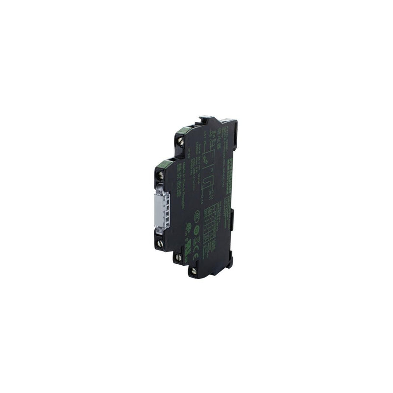 MURR ELEKTRONIK 52000 MURR ELEKTRONIK 52000 24 VDC-1U, 250 VAC/DC / 6 A, 6.2 MM Screw-Type Terminal, Output Relay, 1 NO/NC Contact, MIRO 6.2