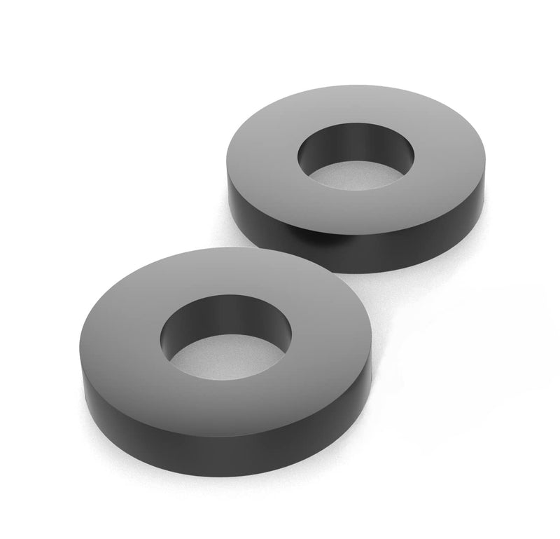 Isolate It!: Sorbothane Vibration Isolation Washer 50 Duro (.45" ID - 1" OD - .19" Deep) - 12 Pack