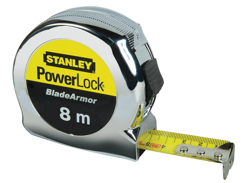 Stanley 0-33-527 8m Power Lock Tape with Blade Armor 8 m