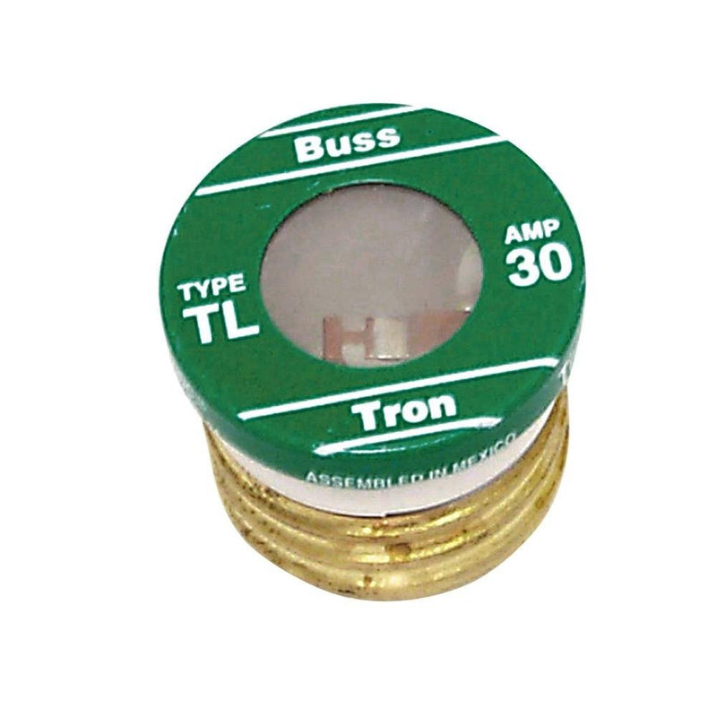 [Australia - AusPower] - Bussman TL-30PK4 30 Amp TL Edison Plug Time Delay Fuse 4 Count Per Package (3 Pack) 