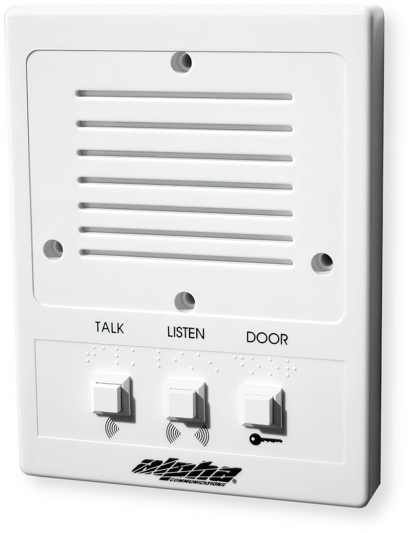 [Australia - AusPower] - IS543 Universal Intercom Station, Door Entry, Call Button Functionality, Remote Access, Clear Audio, Durable Construction 