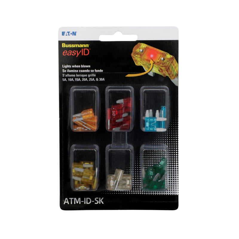[Australia - AusPower] - Eaton Bussmann Series ATM easyID Blade Fuse Kit - 36 Pieces 