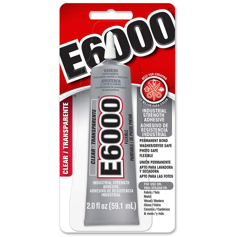 [Australia - AusPower] - 2 oz Eclectic Products 800432 E6000 Craft Adhesive 1 Count (Pack of 1) Clear 