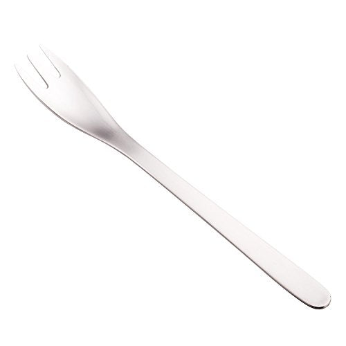 Sori Yanagi Cutlery with Simple Form for Easy Use, Tsubamesanjo Stainless Steel Cake Fork, Sleek Design for Smooth Texture, Dishwasher Safe, 18-8 Stainless Steel 2) Fork 16) Cake Forks
