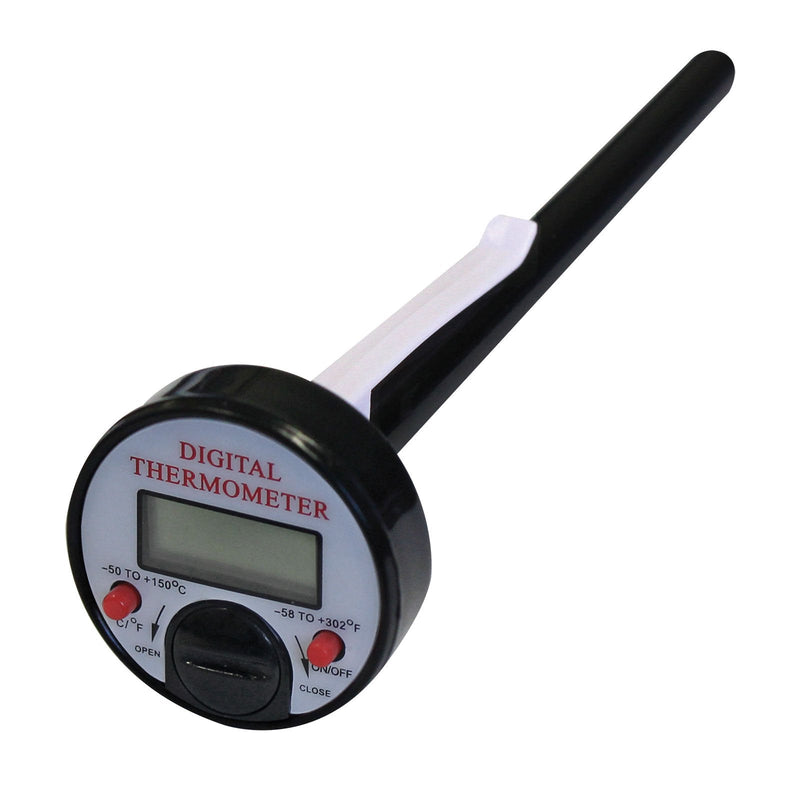 [Australia - AusPower] - Mastercool (52223-A Black 1" Digital Thermometer 