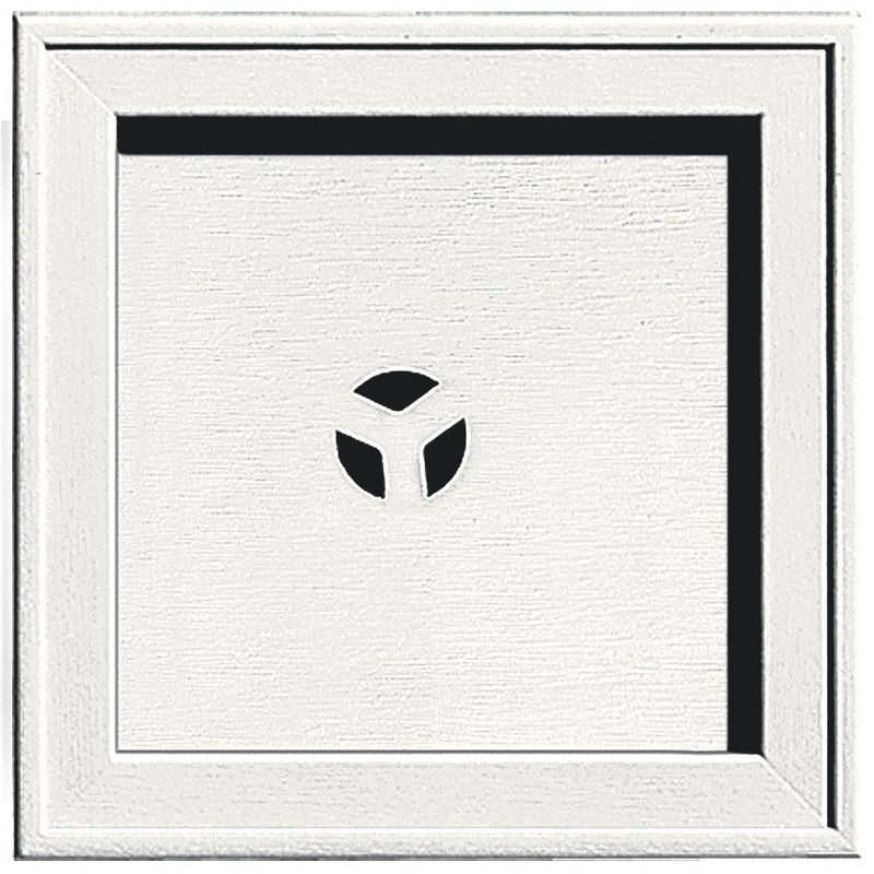 [Australia - AusPower] - Builders Edge 130110004123 Mounting Block, White 