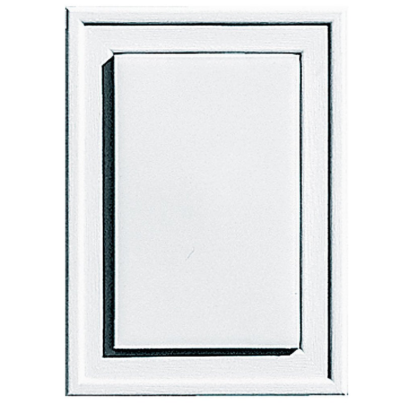 [Australia - AusPower] - Builders Edge 130130001001 Raised Mini Mounting Block 001, White 