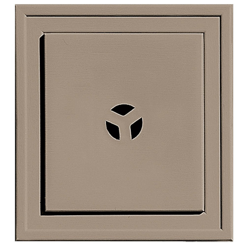 [Australia - AusPower] - Builders Edge 130110003095 Mounting Block, Clay 