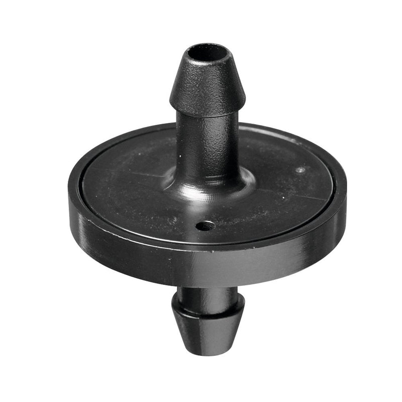 [Australia - AusPower] - Orbit 67216 1/4" Barb 1 GPH Non-Pressure-Compensating Drip Irrigation Inline Dripper/Emitter, 10 Pack Blacks 