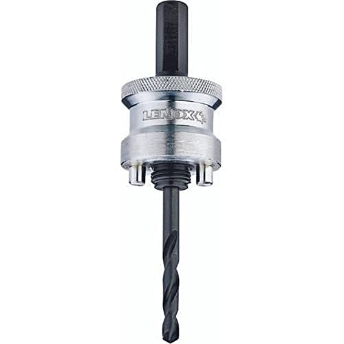 Lenox 1/2-inch quick-change hole saw arbor, classic one-size tool fitting hole saws