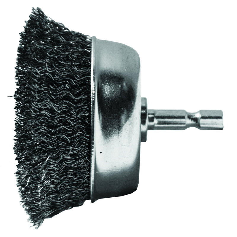 [Australia - AusPower] - Century Drill & Tool 76211 Coarse Crimped Cup Wire Brush, 1-3/4", metal 1-3/4-Inch Coarse 