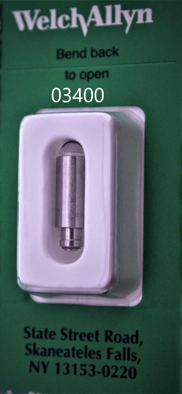 [Australia - AusPower] - Welch Allyn Bulb For Diagnostic Otoscope 2.5v EaPart No. 03400-U 
