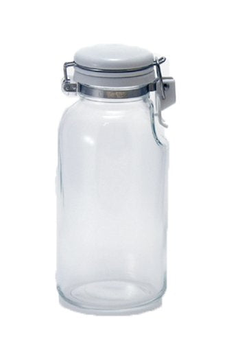 Seisho 223453 CellarMate Storage Bottle, Convenient Condiment Bottle, Glass Container, 16.9 fl oz (500 ml), Made in Japan 500ml