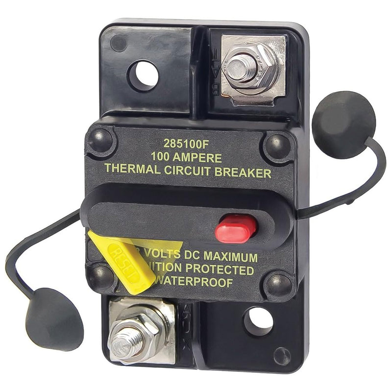 [Australia - AusPower] - Blue Sea Systems 7187 285-Series Circuit Breaker, Surface Mount, 100A 100a Dc 285 Series, Surface Mount 