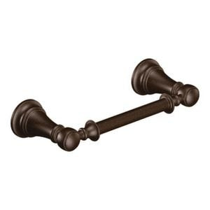 Moen YB8418BN Weymouth 18-Inch Single Towel Bar, Brushed Nickel 18 Inch