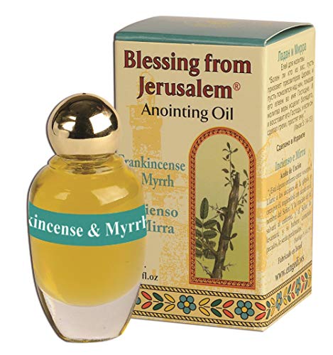 Anointing Oil 12ml. - Blessing from Jerusalem (Frankincense and Myrrh) Frankincense and Myrrh