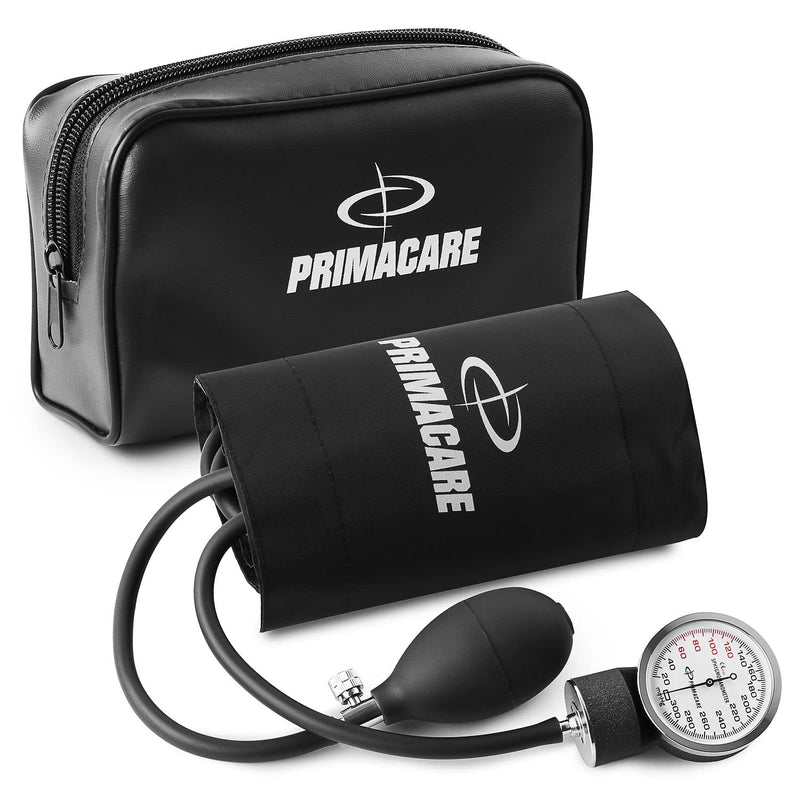 [Australia - AusPower] - Primacare DS-9193 Classic Series Large Adult Size Professional Blood Pressure Kit with Aneroid Sphygmomanometer, Latex Free Inflation System BP Kit with Nylon Cuff 