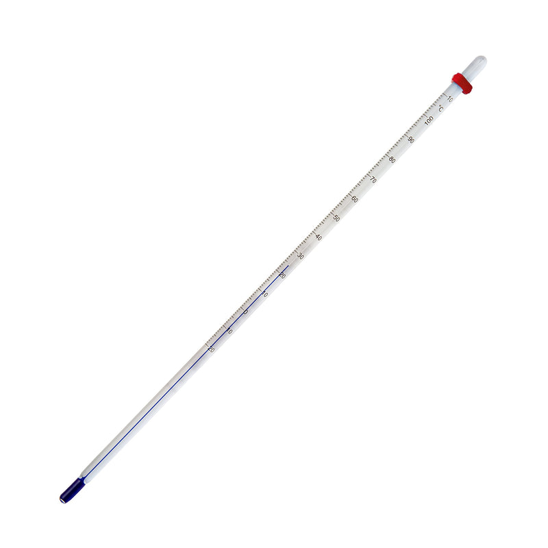 [Australia - AusPower] - SP H-B DURAC Plus General Purpose Lab Thermometer Total Immersion Glass Thermometer for Laboratories, Universities, Food and Beverage Processing, -10 to 225 Degrees Celsius, Organic Liquid -10 to 225 degree C Range, Blue Spirit Liquid 