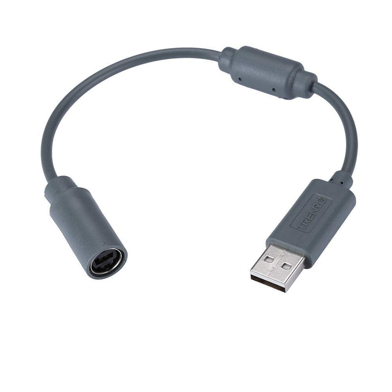 [Australia - AusPower] - USB Breakaway Cable for Xbox 360, USB Adapter Cord Dongle Compatible with Microsoft Xbox 360 Wired Controller Game Guitar Hero Rock Band 