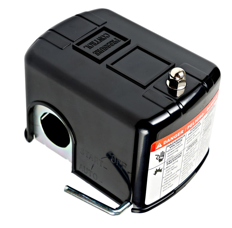 Red Lion 30-50 PSI M4 Low Pressure Pump Protection Cut-Off Switch for Well Pumps and Jet Pumps, Black, 640134