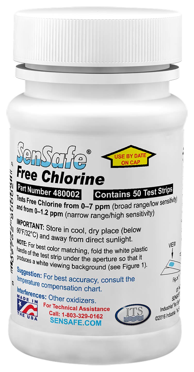 [Australia - AusPower] - Industrial Test Systems 480002 SenSafe® Free Chlorine Test 