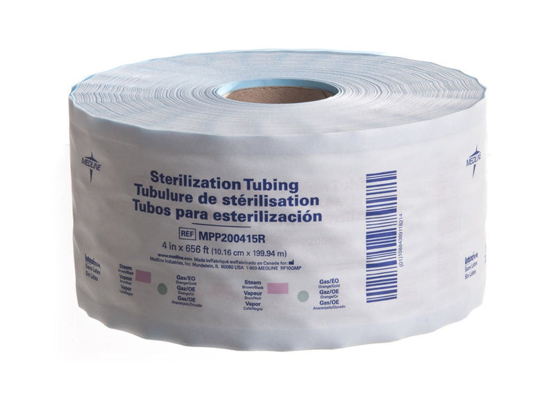 [Australia - AusPower] - Medline MPP200415R Instrument Sterilization Tubing/Roll, 4" x 656' Size 