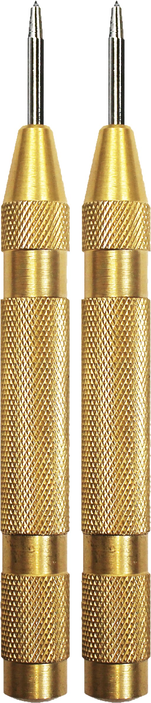 Window Punch Police EMT EMS Emergency Car Glass Breaker Crushing Hand Tool Spring Loaded Adjustable Center Punch 2-Pack