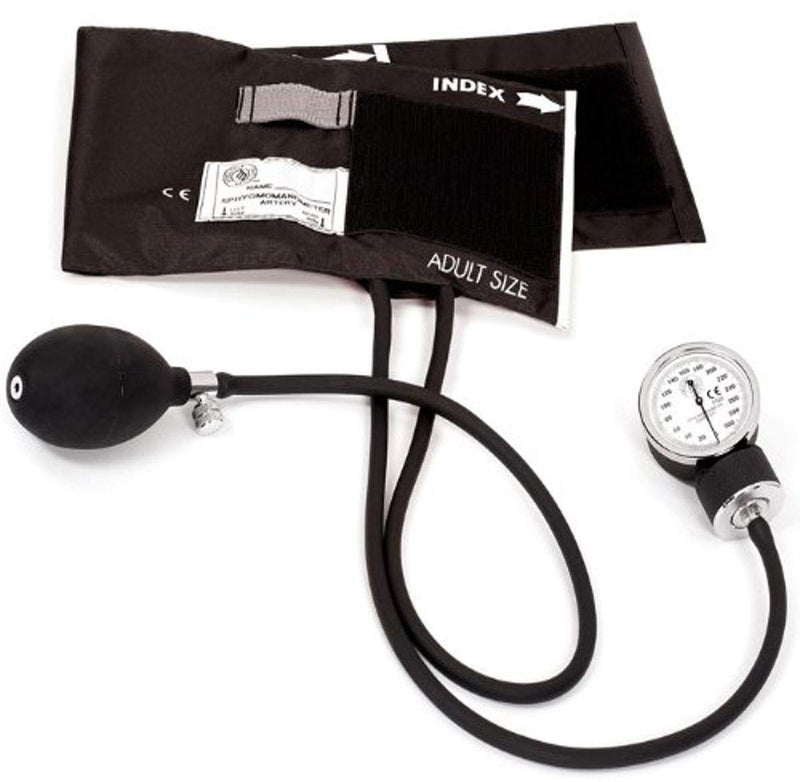 [Australia - AusPower] - Prestige Medical 79-BLK Standard Aneroid Sphygmomanometer,Black Black 