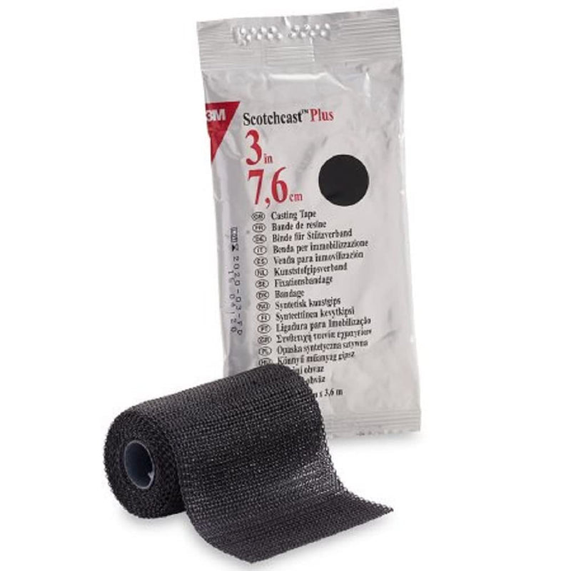 [Australia - AusPower] - 3M Scotchcast Plus 82003A Casting Tape, 3 Inches X 4 Yards -, Roll Black 1 Count 