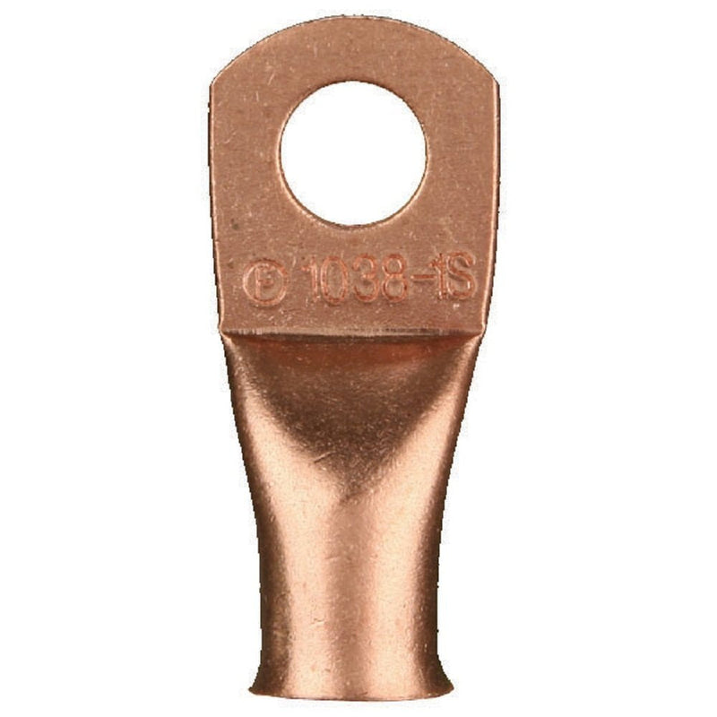 [Australia - AusPower] - Install Bay Copper Ring Terminal 1 Gauge 5/16 Inch 10 Pack - CUR1516 Standard Packaging 