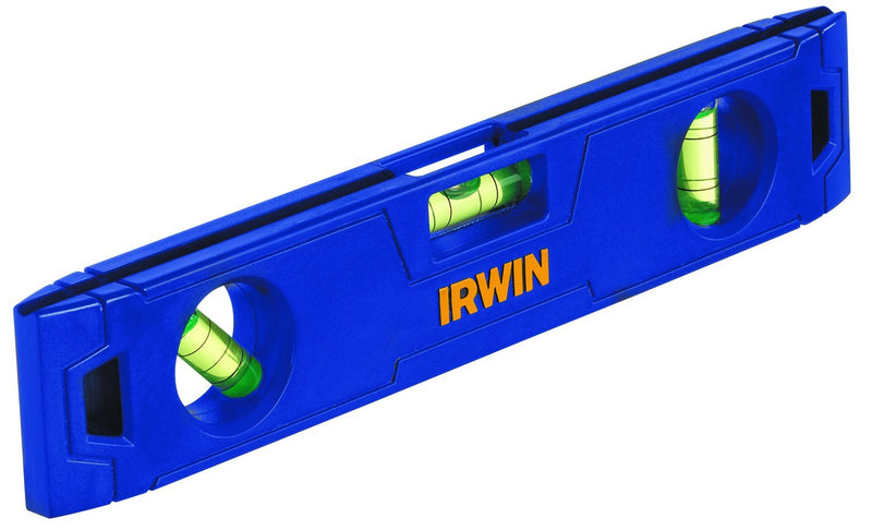 Irwin Tools 1794159 9-Inch 50 Magnetic Torpedo Level, Blue 1 Count (Pack of 1)