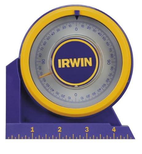 IRWIN magnetic angle locator in blue, model 1794488, for measuring angles