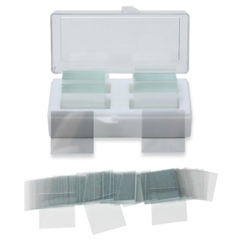 [Australia - AusPower] - Standard Microscope Cover Slips, 1 Thick, 22x22mm, Karter Scientific 211Z3 (Pack of 200) Pack of 200 