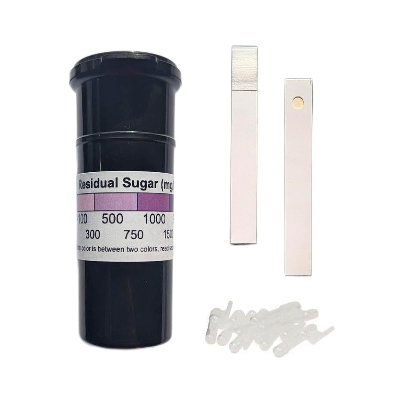 [Australia - AusPower] - Residual Sugar Test Kit for Glucose in Wine and Juices [Contains 10 Tests] 
