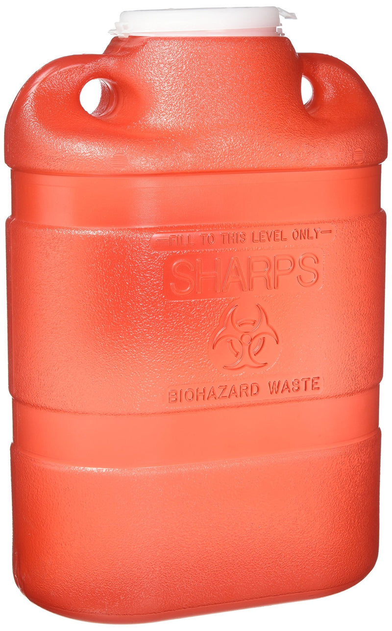 [Australia - AusPower] - BD Sharps Collector 8.2 qt Large, Red 