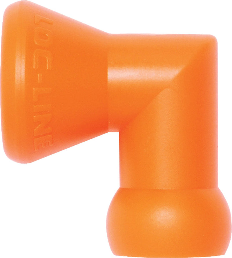 [Australia - AusPower] - Loc-Line - 41415 Coolant Hose Component, Acetal Copolymer, Elbow, 1/4" Hose ID (Pack of 2) 