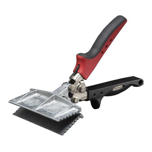 Malco S5R hand seamer nippers and snips with red handles and metal jaws
