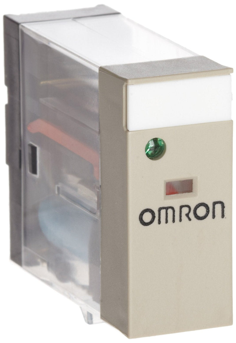 Omron G2R-1-SND DC24(S) General Purpose Relay, LED Indicator and Diode, Plug-In Terminals, Single Pole Double Throw Contacts, 21.6 mA Rated Load Current, 24 VDC Rated Load Voltage