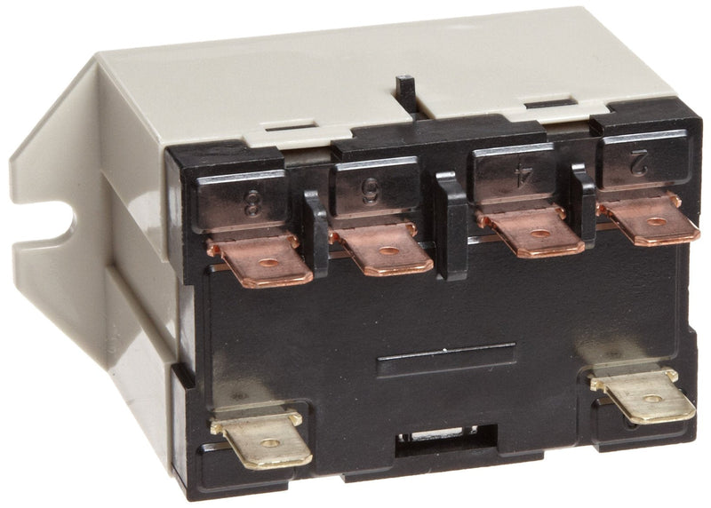 Omron G7L-2A-TUB-J-CB-AC100/120 General Purpose Relay With Test Button, Class B Insulation, QuickConnect Terminal, Upper Bracket Mounting, Double Pole Single Throw Normally Open Contacts, 17 to 20.4 mA Rated Load Current, 100 to 120 VAC Rated Load Volt...