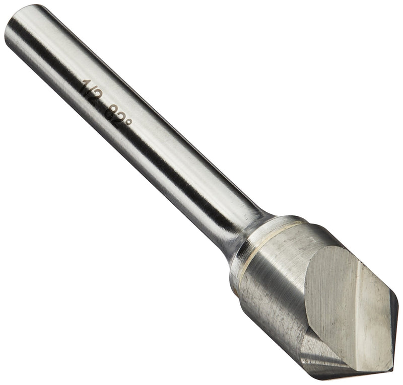[Australia - AusPower] - Kodiak Cutting Tools KCT118974 USA Made Solid Carbide Countersink, Single Flute, 82 Degree, 1/2" Diameter 