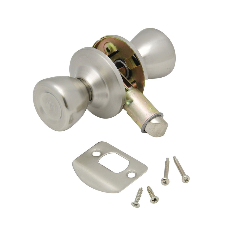 AP Products 013-203-SS Passage Door Knob, Stainless Steel 1