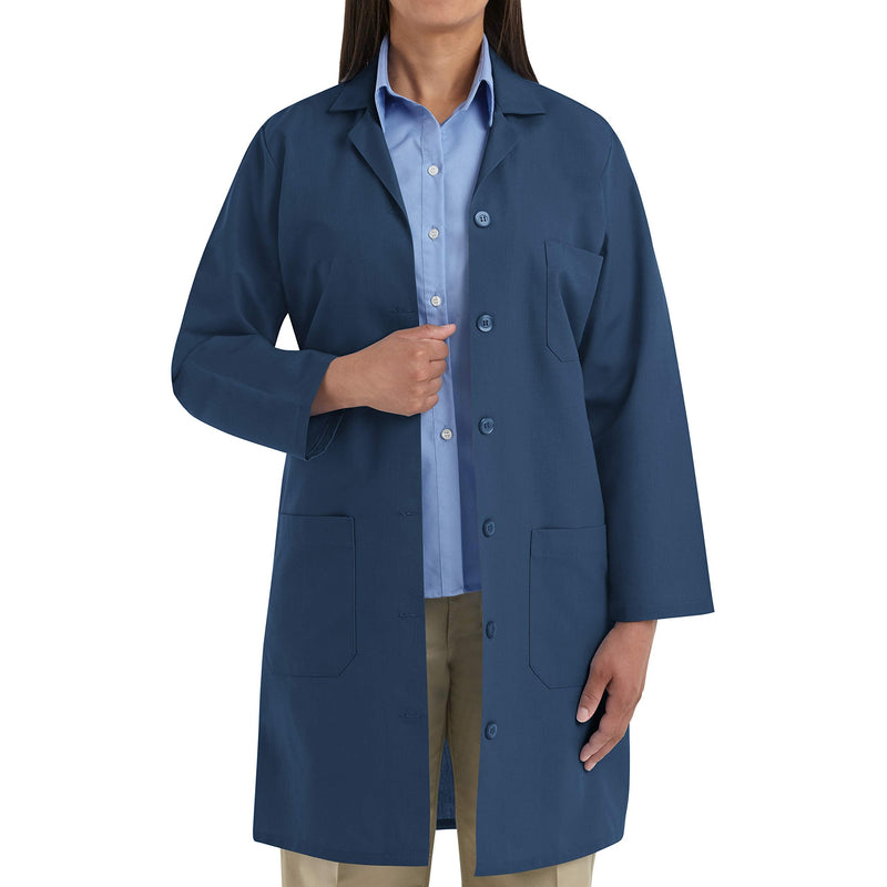 Red Kap Women's Lab Coat Medium Navy