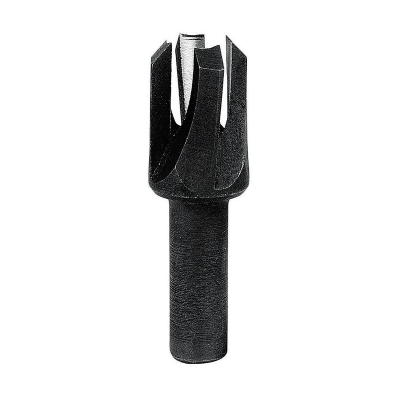 Fisch Tapered Plug Cutter (1 inch) - Plug Cutter Drill Bit with Four Flute Design Ensures a Tight Plug - for Use with Both Soft and Hard Woods - Crafted from Tool Steel - FSE-095910 - Made in Austria 1-Inch
