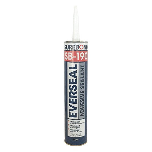Surebond SB-190 pick-proof adhesive sealant, 10.3 oz translucent cartridge